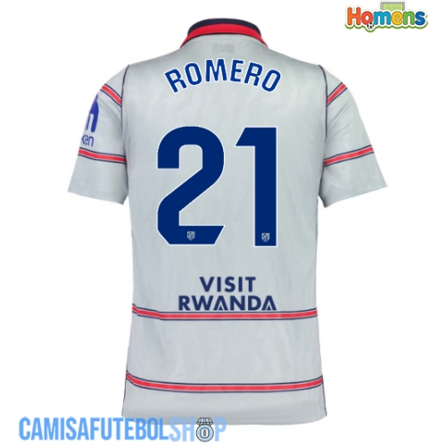 Camisa de time de futebol Atletico Madrid Cristian Romero #21 Replicas 3º Equipamento 2026-27 Manga Curta